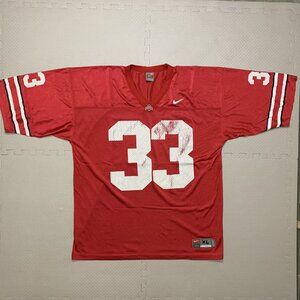 Vintage Nike Kansas City Chiefs Football Jersey #33 Size XL Men's